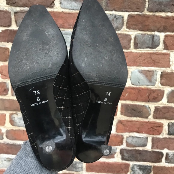 Eric Javits Vintage Pointed Toe Kitten Heel - Picture 5 of 5